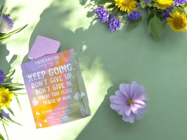 'Keep Going. Don't Give Up.' Shower Steamer - Image 2