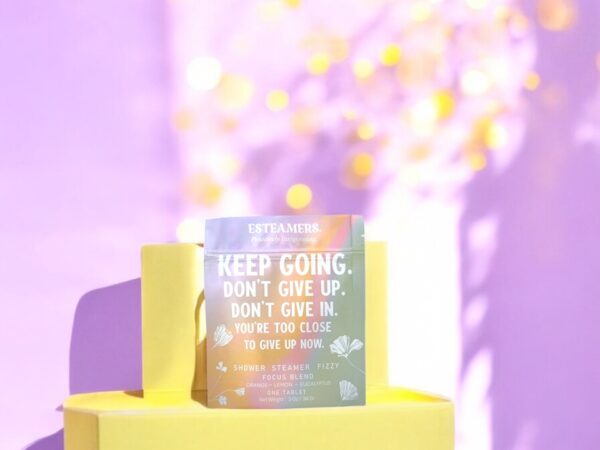 'Keep Going. Don't Give Up.' Shower Steamer - Image 3