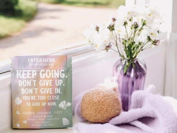 'Keep Going. Don't Give Up.' Shower Steamer - Image 7
