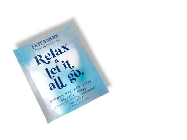 'Relax & Let It All Go.' Shower Steamer - Image 3