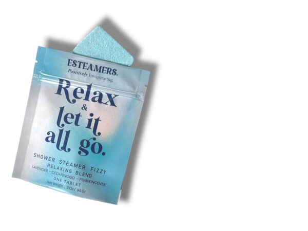 'Relax & Let It All Go.' Shower Steamer - Image 5