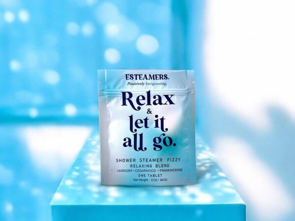 'Relax & Let It All Go.' Shower Steamer - Image 4